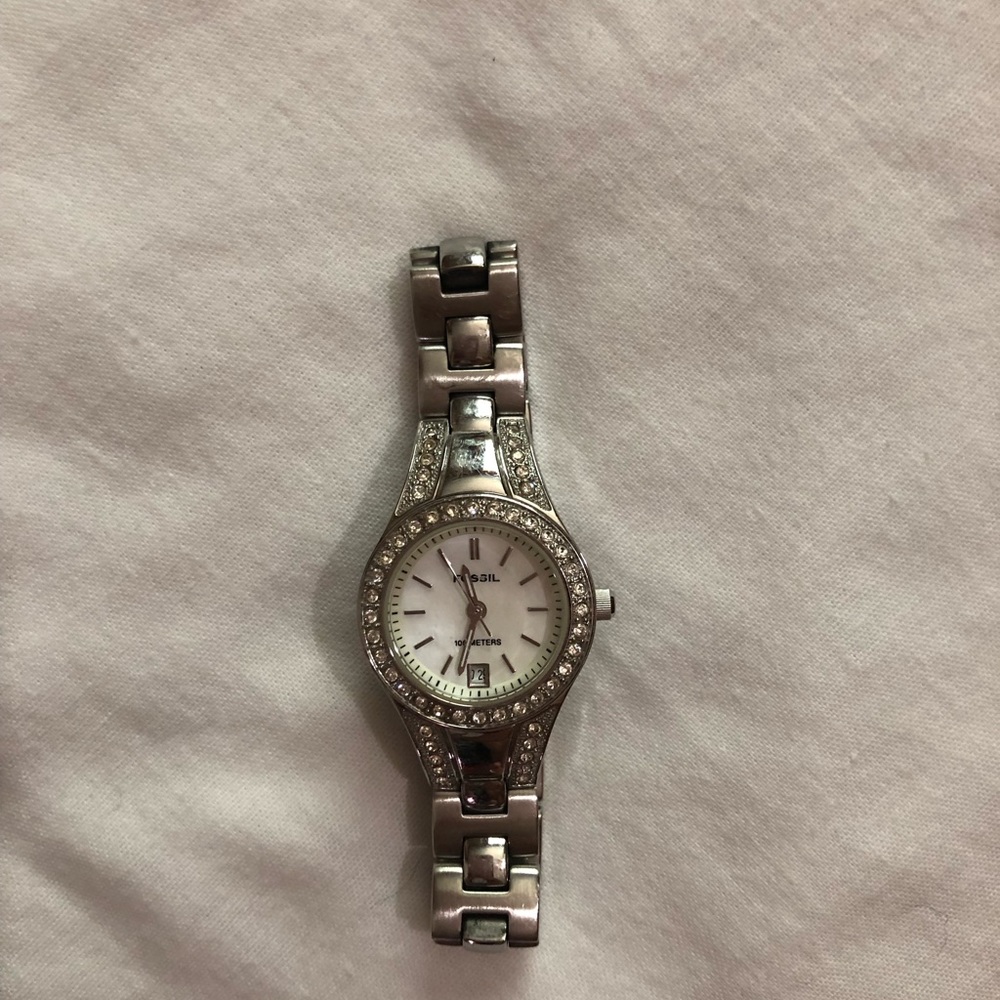 Fossil diamond watch